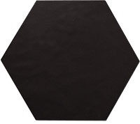 3 EQUIPE scale hexagon black matt 10.1x11.6