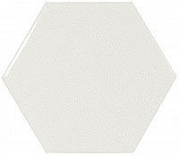 керамическая плитка настенная EQUIPE scale hexagon white 10.7x12.4