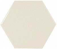керамическая плитка настенная EQUIPE scale hexagon cream 10.7x12.4