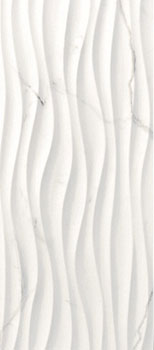 керамическая плитка настенная LOVE TILES precious curl calacatta ret 35x70