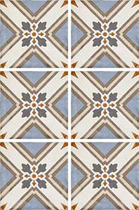 керамическая плитка универсальная EQUIPE art nouveau turin colour 20x20