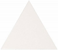керамическая плитка настенная EQUIPE triangolo white matt 10.8x12.4