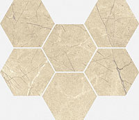 12 ITALON charme extra arcadia mosaico hexagon (1шт=0,05м2) 25x29