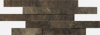 12 ITALON genesis brown mosaico brick 3d (1шт=0,164м2) 28x78