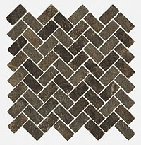 12 ITALON genesis brown mosaico cross (1шт=0,078м2) 31.5x29.7