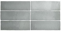 керамическая плитка настенная EQUIPE magma grey stone 6.5x20