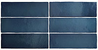 керамическая плитка настенная EQUIPE magma sea blue 6.5x20