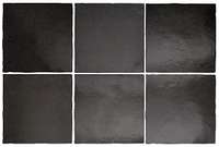 керамическая плитка настенная EQUIPE magma black coal 13.2x13.2
