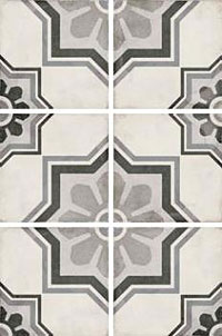 керамическая плитка универсальная EQUIPE art nouveau capitol grey 20x20