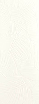 керамическая плитка настенная LOVE TILES genesis palm white matt 45x120