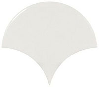 керамическая плитка настенная EQUIPE scale fan white 10.6x12