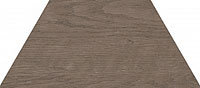 керамическая плитка напольная WOW grad trapezium wood dark 9.8x23