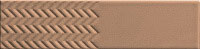 керамическая плитка настенная 41ZERO42 biscuit waves terra 5x20