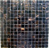  мозаика POLIMINO mosaic black (2x2) 32.7x32.7x0.4