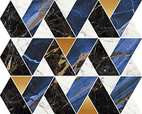 12 NAXOS rhapsody mosaic mood blue 30x34