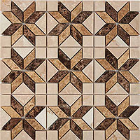  мозаика PIXEL мрамор pix286 (2.3x2.3) 29.8x29.8x0.6