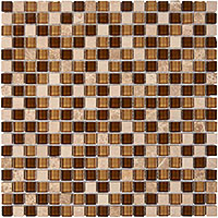  мозаика PIXEL камень и стекло pix737 (1.5x1.5) 30x30x0.4