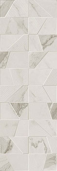 керамическая плитка настенная AZTECA calacatta silver top matt 30x90