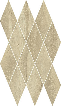  мозаика ITALON charme advance travertino mosaico diamond (1кор=0.51м2) 28x48