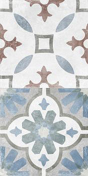 керамическая плитка настенная LAPARET atlas серый микс 08-00-06-2457 20x40