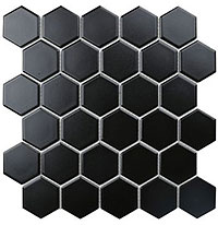  мозаика ORRO ceramic black gamma 32.5x28.1