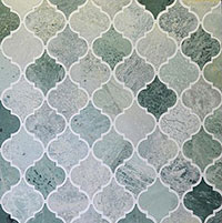  мозаика ORRO stone rovena green 33.5x25x8