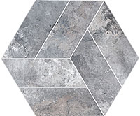 керамическая плитка универсальная MONOPOLE basalt grey 20x24