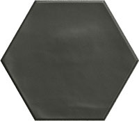 керамическая плитка универсальная RIBESALBES geometry hex black mat 15x17.3
