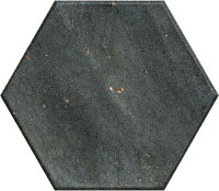 керамическая плитка универсальная RIBESALBES hope hex blue mat 15x17.3