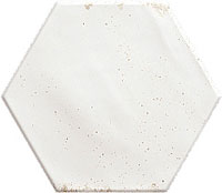 керамическая плитка универсальная RIBESALBES hope hex white mat 15x17.3