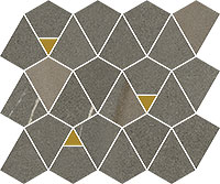 12 ITALON metropolis arcadia mosaico vertex (1шт=0.097м2) 25.8x30