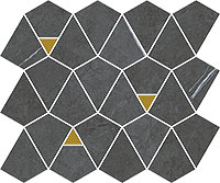  мозаика ITALON metropolis imperial mosaico vertex (1шт=0.097м2) 25.8x30