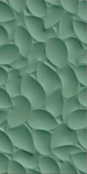 керамическая плитка настенная LOVE TILES genesis leaf green white 30x60