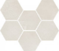  мозаика ITALON continuum polar mosaico hexagon 25x29