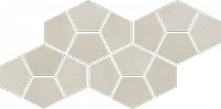  мозаика ITALON continuum pure mosaico prism 41.3x20.5