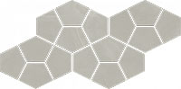  мозаика ITALON continuum silver mosaico prism 41.3x20.5