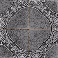 керамическая плитка напольная PERONDA fs jaipur black lt 45x45