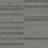 12 COLISEUMGRES ardesia grey mosaico strip 30x30