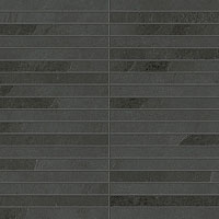  мозаика COLISEUMGRES ardesia black mosaico strip 30x30