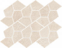 12 ITALON eternum snow mosaico kaleido (1шт = 0.0737м2) 35.6x27.6