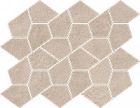 12 ITALON eternum cream mosaico kaleido (1шт = 0.0737м2) 35.6x27.6