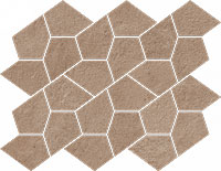  мозаика ITALON eternum gold mosaico kaleido (1шт = 0.0737м2) 35.6x27.6