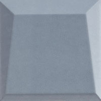 керамическая плитка настенная AVA up lingotto blue matte 5x25