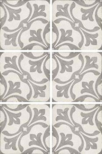 3 EQUIPE art nouveau la rambla grey 20x20