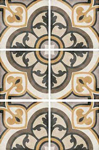 3 EQUIPE art nouveau majestic colour 20x20