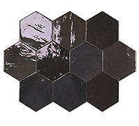 1 WOW zellige hexa graphite 10.8x12.4