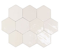 1 WOW zellige hexa white 10.8x12.4