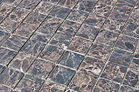 12 PIXEL сланец dark emperador pix303 (4.8x4.8) 30.5x30.5x0.6