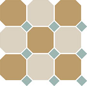 3 TOP CER octagon new 4403+16 oct13-a yellow 03 white 16 octagon-turquoise 13 dots 30x30