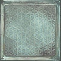 1 APARICI glass blue brick brillo 20x20